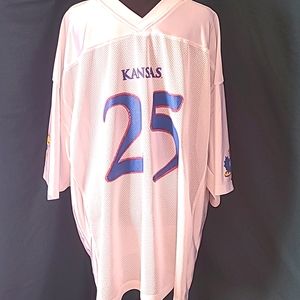 COPY - 2XL NCAA University of Kansas Jayhawks jersey white